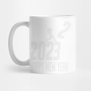 happy new year 2023 baseball Mug